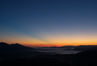 写真：蒜山の雲海